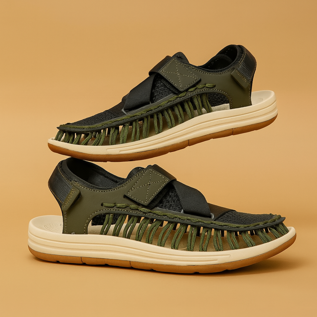 Geweven Orthopedische Sandalen – Comfort & Stevigheid