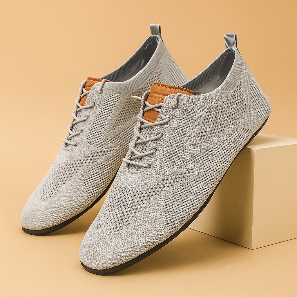 Lichtgewicht Ademend Mesh Instappers – Stijlvolle Veterschoenen voor Dames | Comfortabel voor Elke Dag