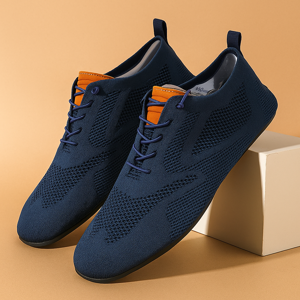 Lichtgewicht Ademend Mesh Instappers – Stijlvolle Veterschoenen voor Dames | Comfortabel voor Elke Dag