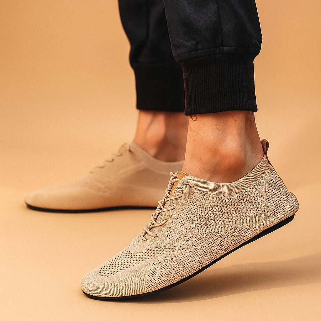 Lichtgewicht Ademend Mesh Instappers – Stijlvolle Veterschoenen voor Dames | Comfortabel voor Elke Dag