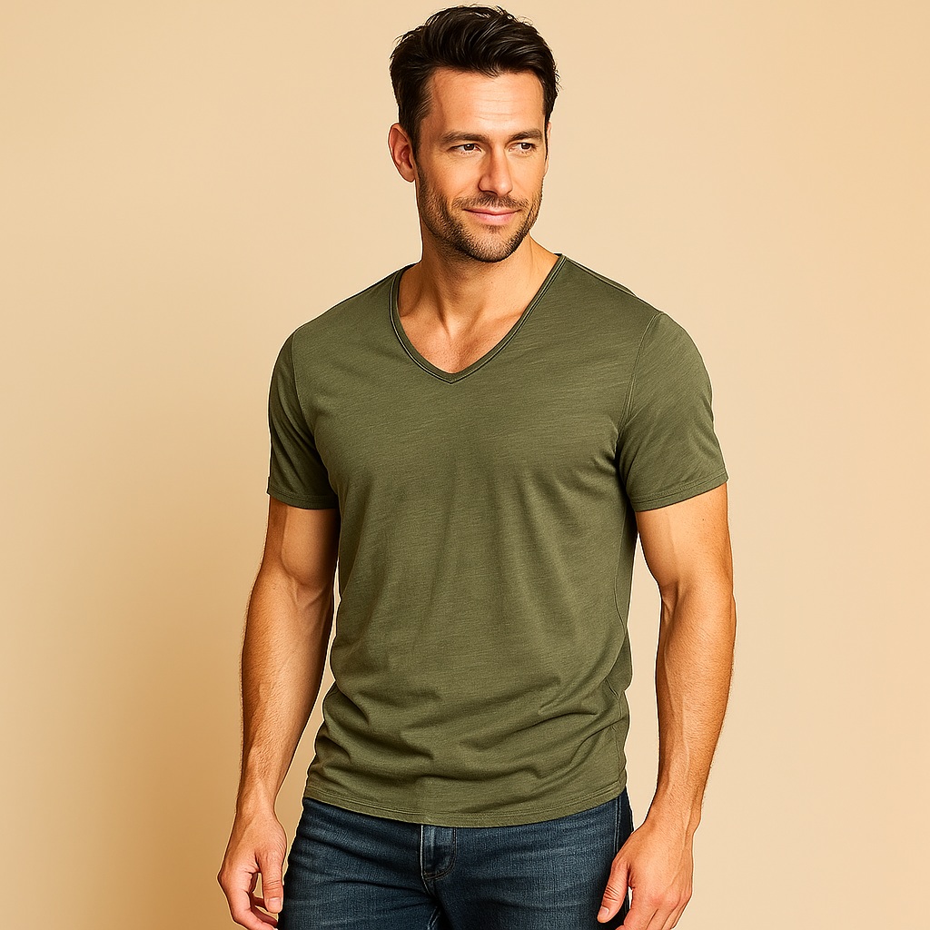 Katoenen Zomer Shirt voor Heren - Gratis Verzending op Stijlvolle Casual Kleding