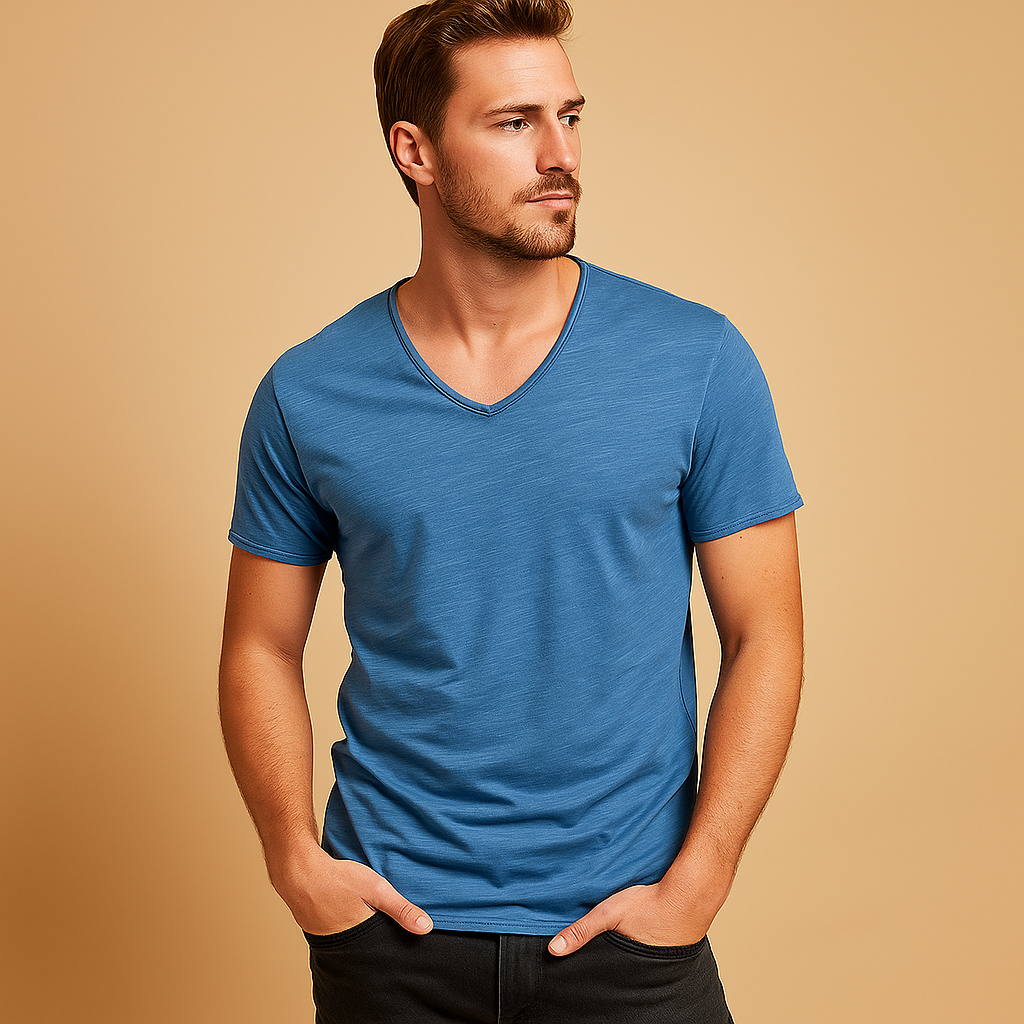 Katoenen Zomer Shirt voor Heren - Gratis Verzending op Stijlvolle Casual Kleding