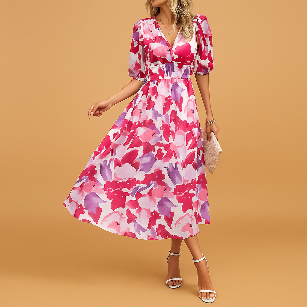 Stijlvolle damesjurk in klassiek design – comfortabele en elegante mode voor elke gelegenheid