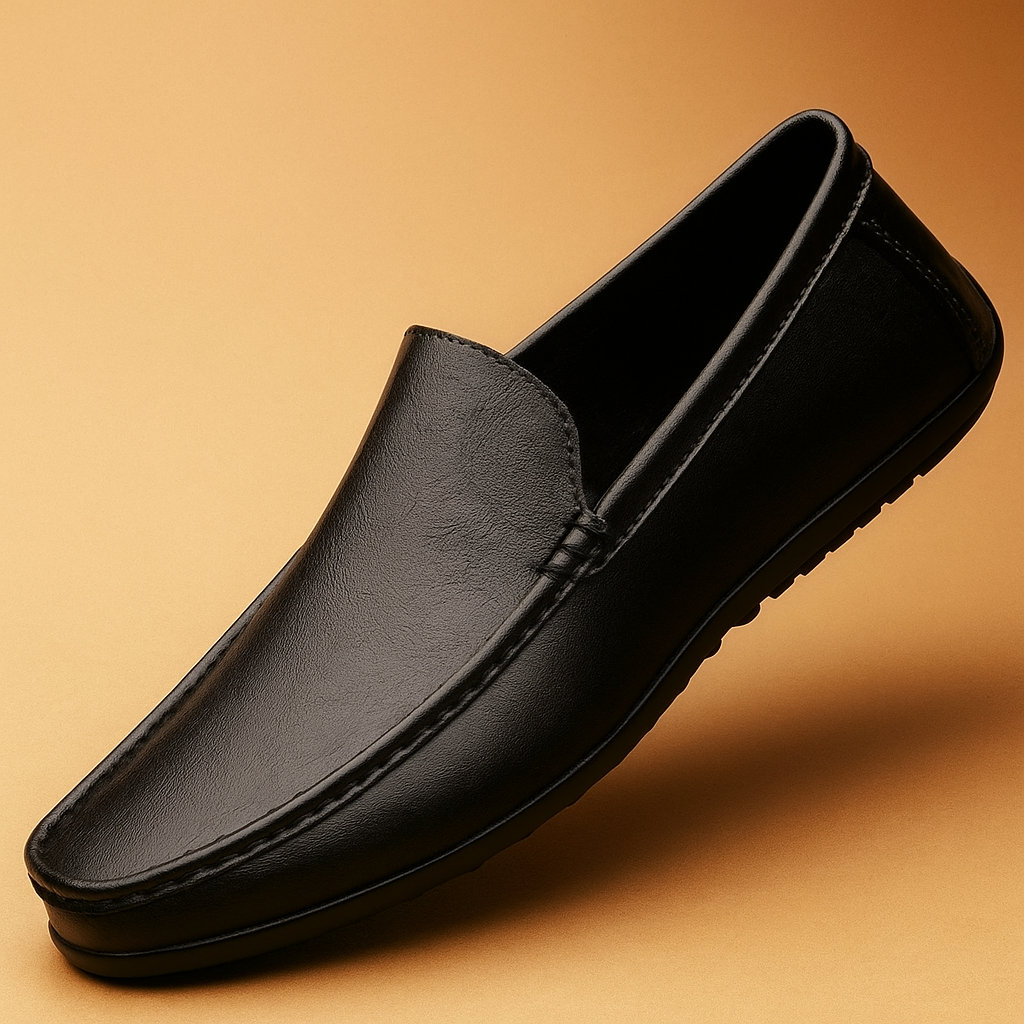 Klassieke Handgemaakte Leren Loafers – Comfortabele & Stijlvolle Hereninstappers