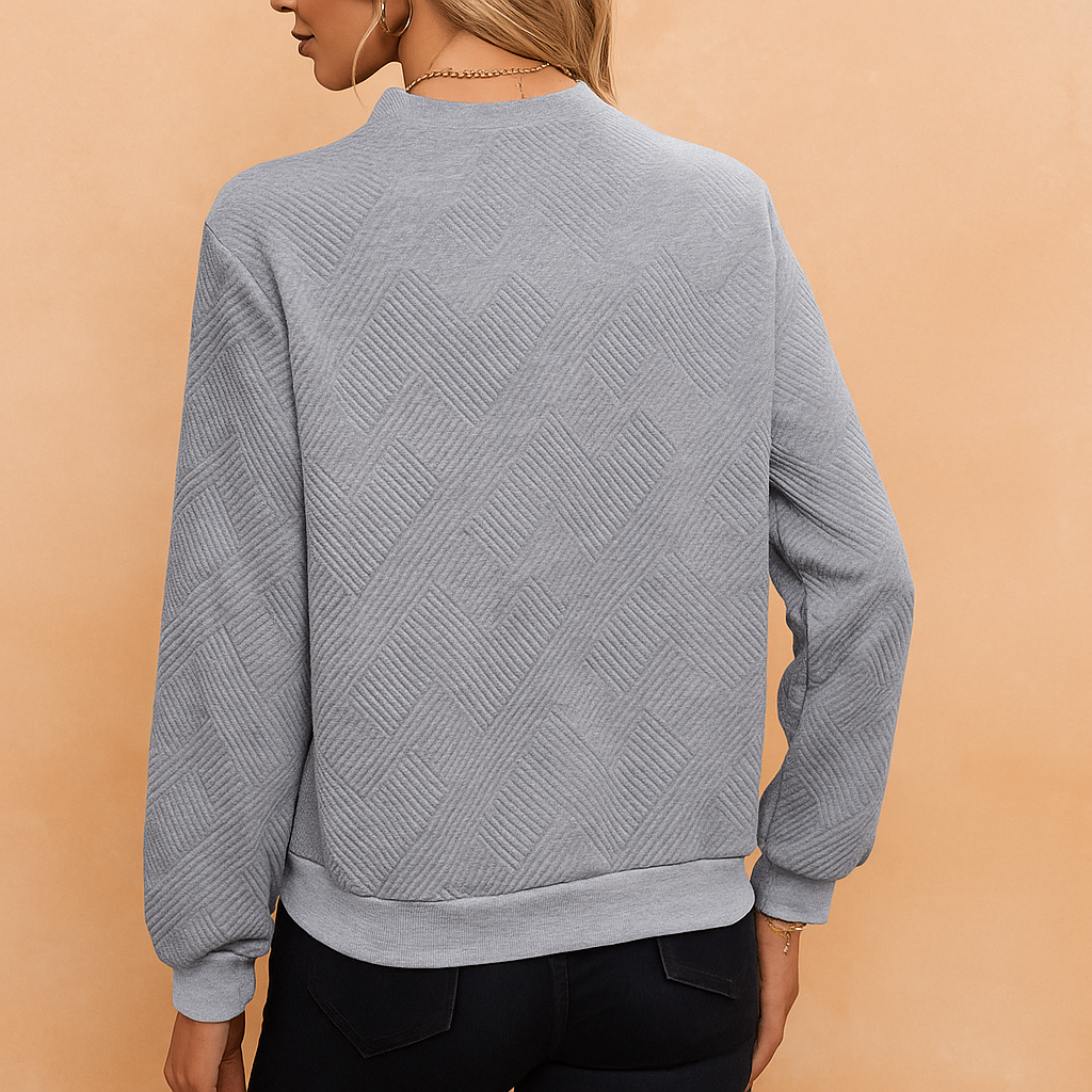SEREN - Trendy damestrui met accentknopen