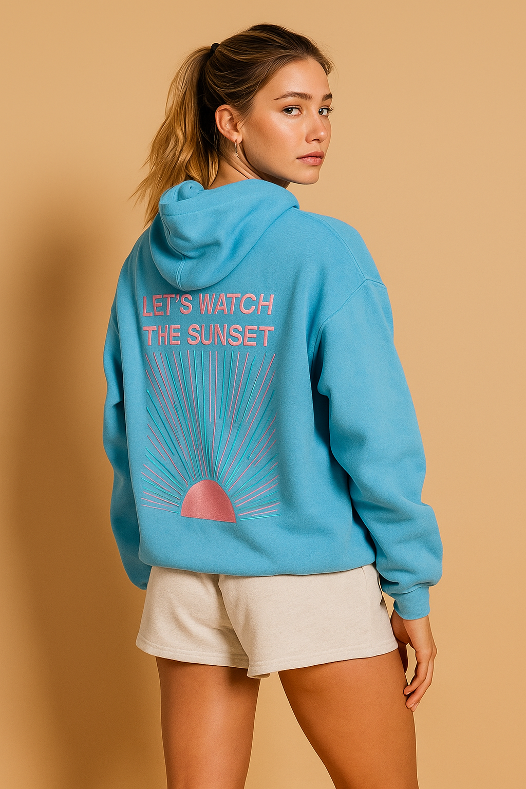 Evening Bliss Lichtgewicht Hoodie
