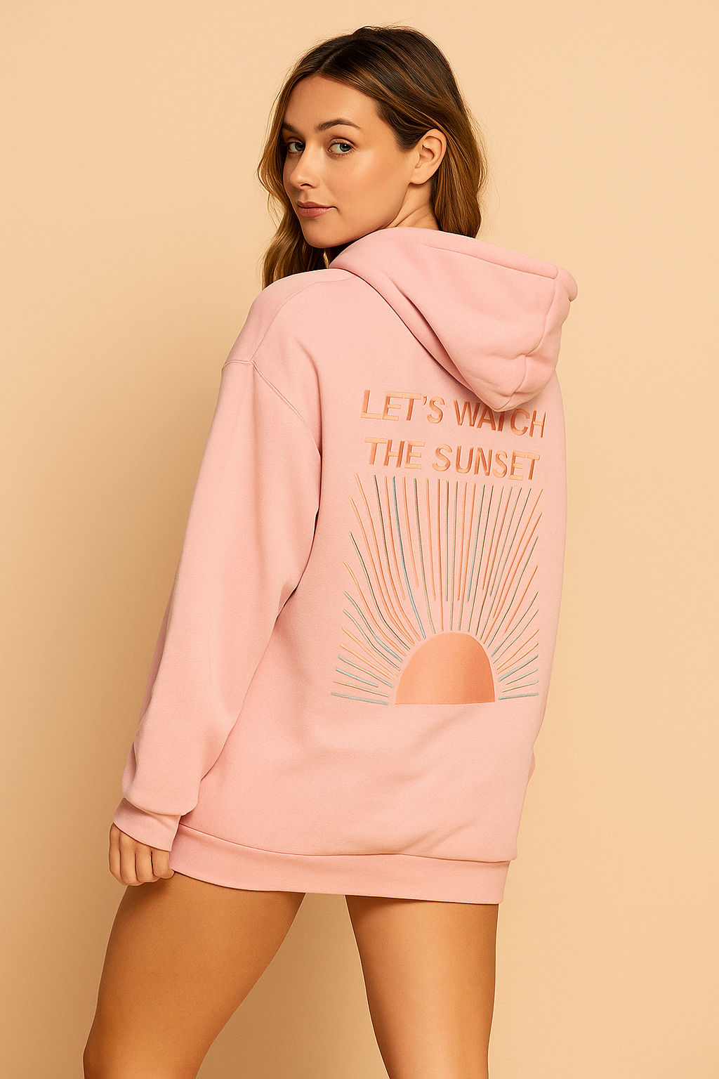 Evening Bliss Lichtgewicht Hoodie