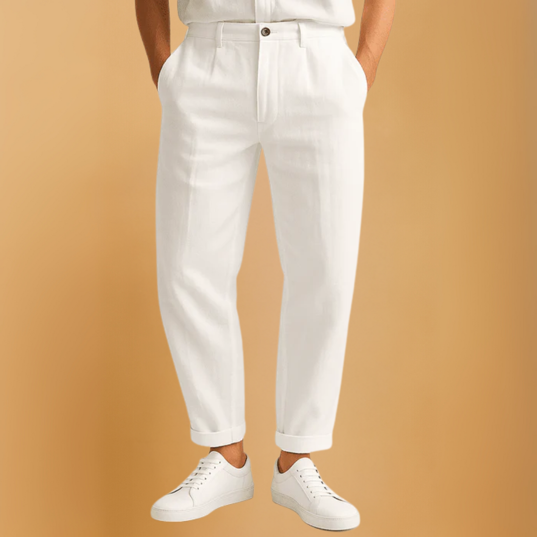 Linnen Rechte Broek
