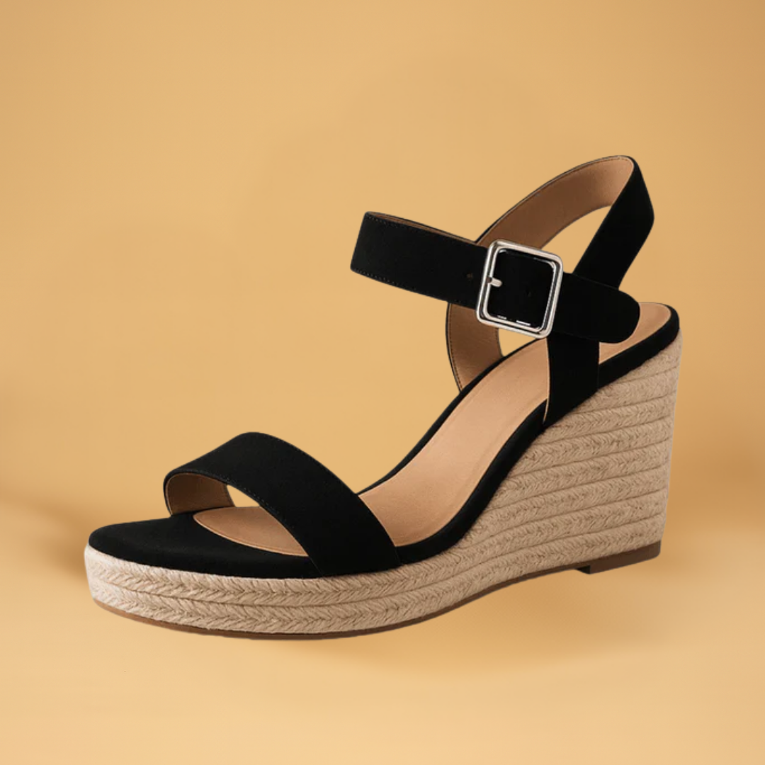 Orthopedische Wedge Sandalen voor Dames – Met Enkelband