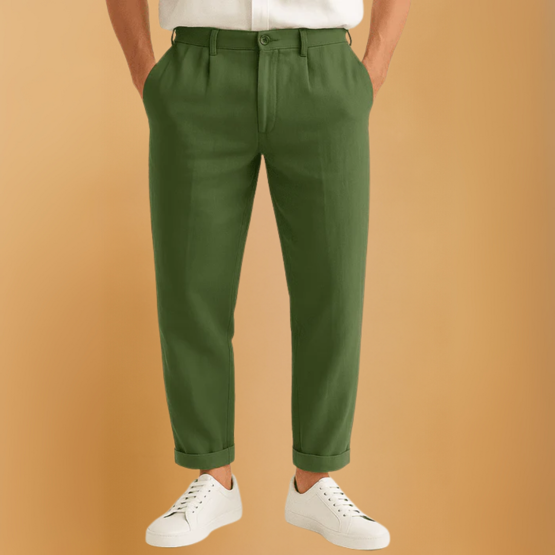 Linnen Rechte Broek