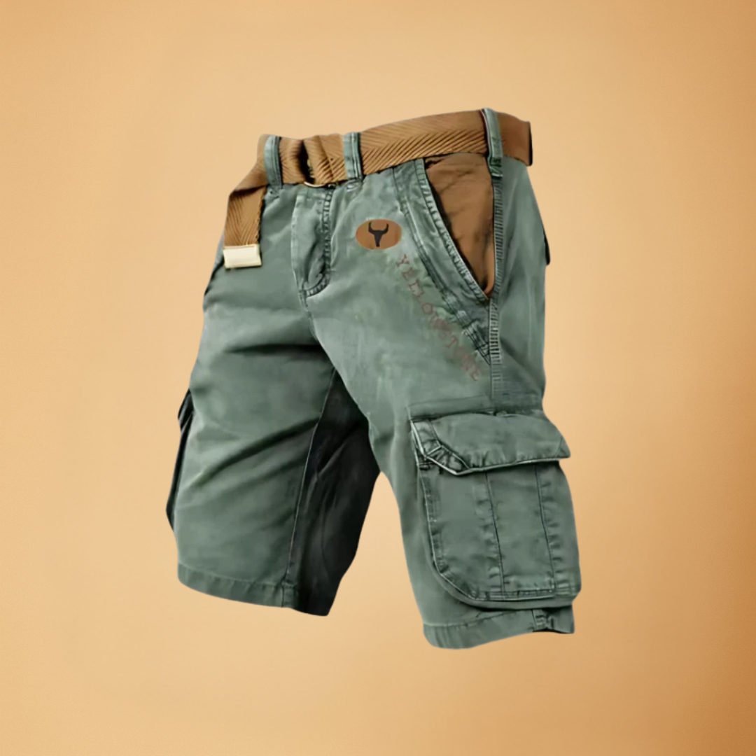Cargo Shorts met 6 Zakken – Praktische en Stijlvolle Korte Broek voor Zomeravonturen