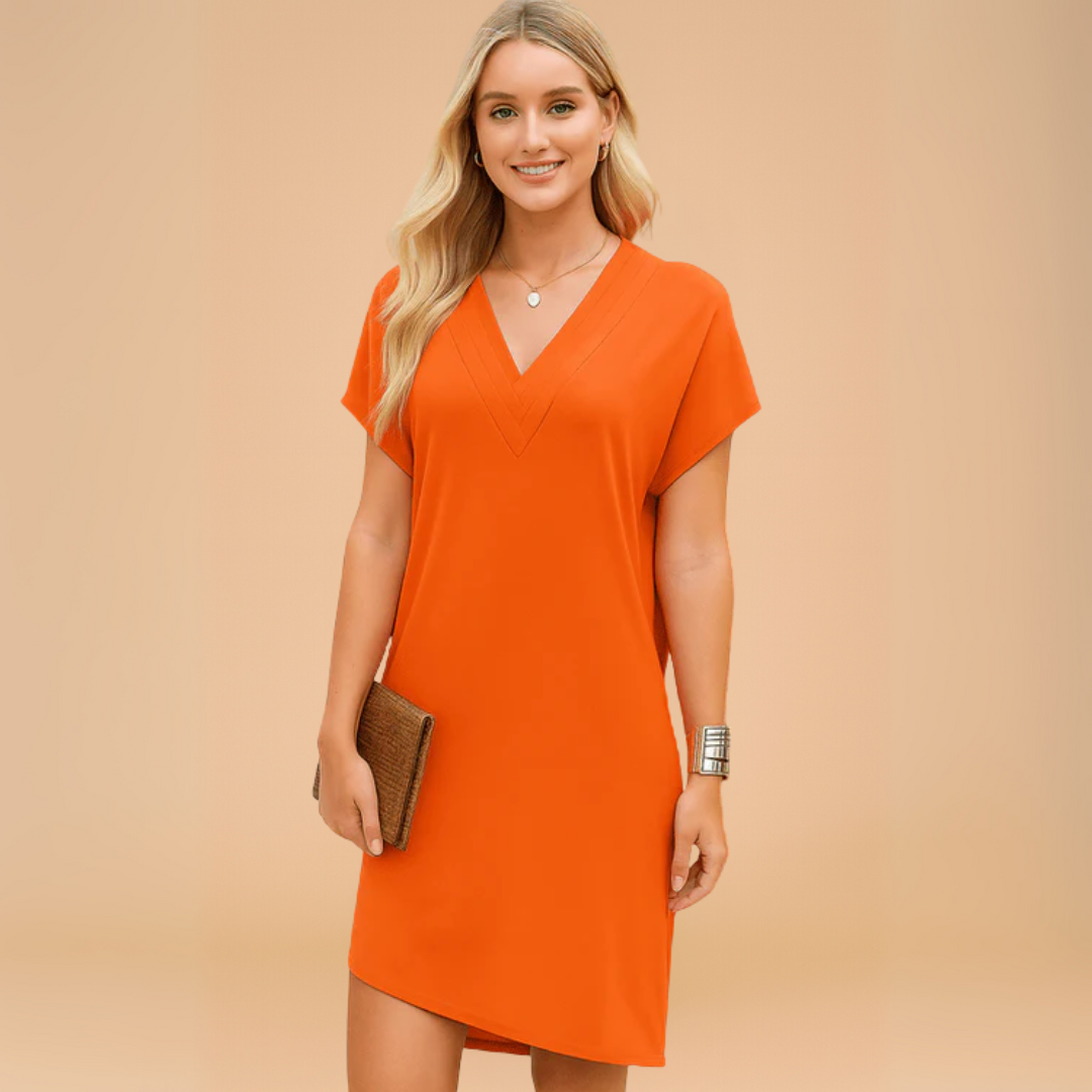 Elegante Zwierige Jurk met Splitmouwen – Ideaal voor Zomerse Dagen & Stijlvolle Outfits