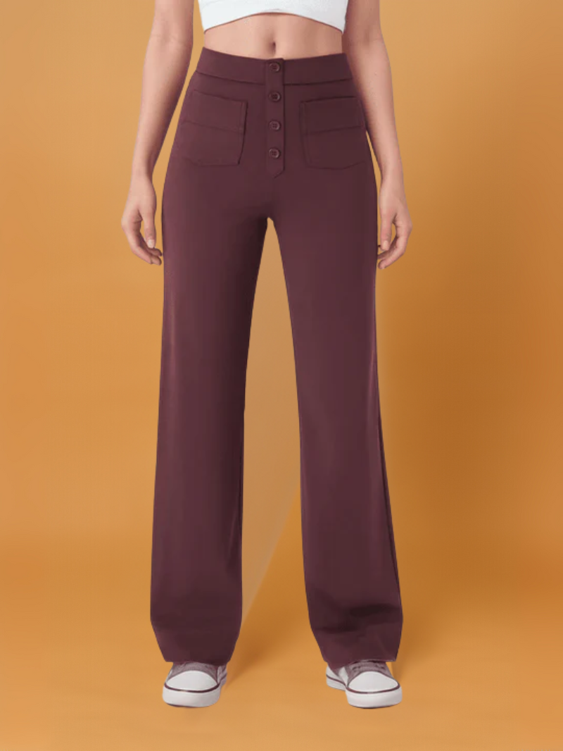 Flatterende Stretch Taillebroek – Comfort & Stijl in Eén