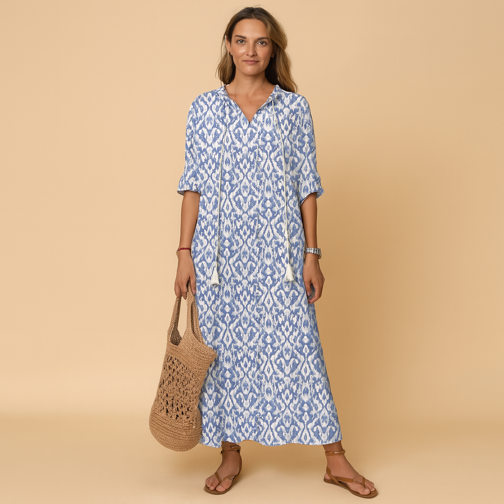 Wildflower Romance Jurk – Romantische Zomerjurk met Bloemenprint en Zwierige Pasvorm