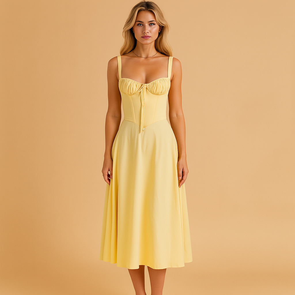 Stijlvolle taille jurk