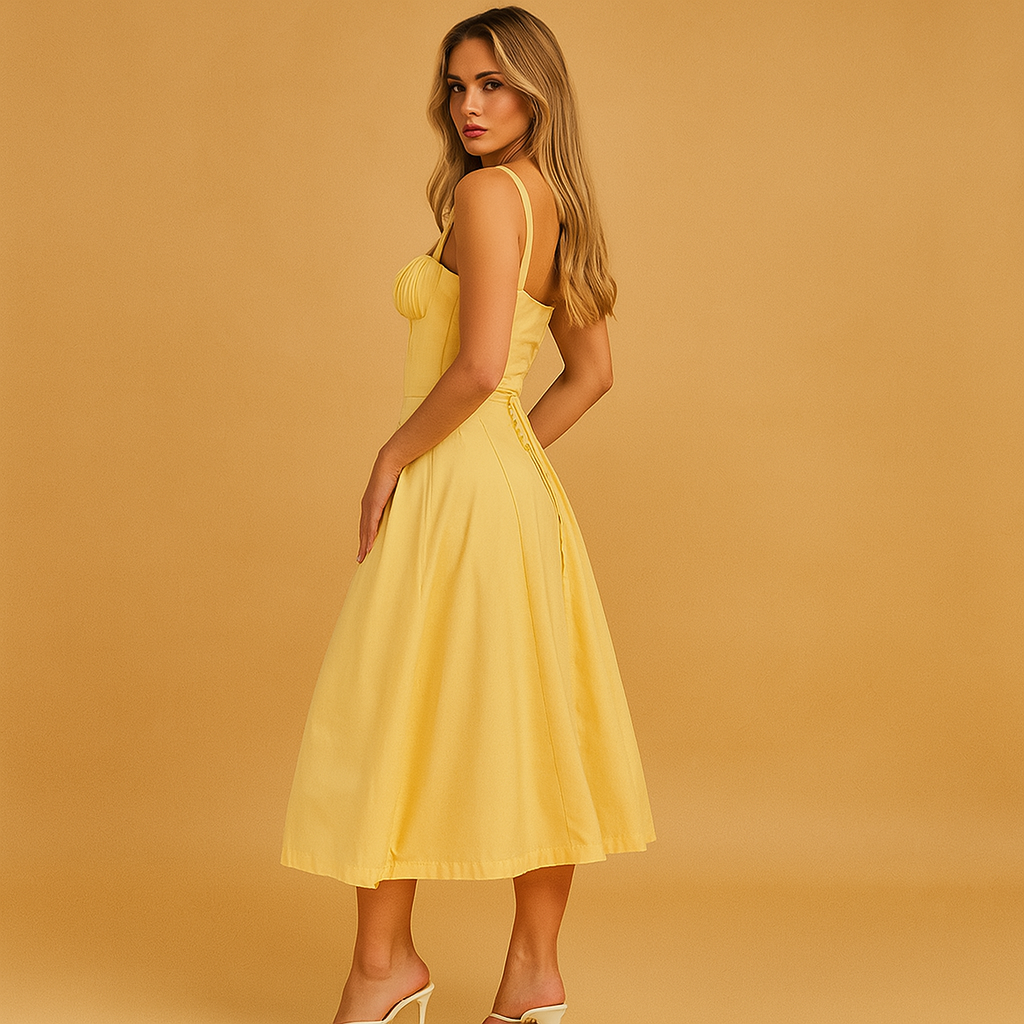 Stijlvolle taille jurk
