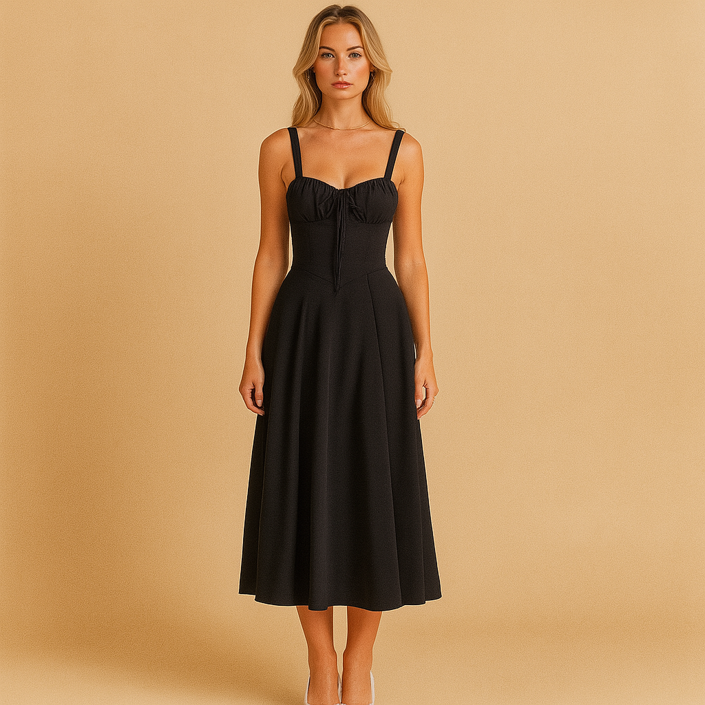Stijlvolle taille jurk