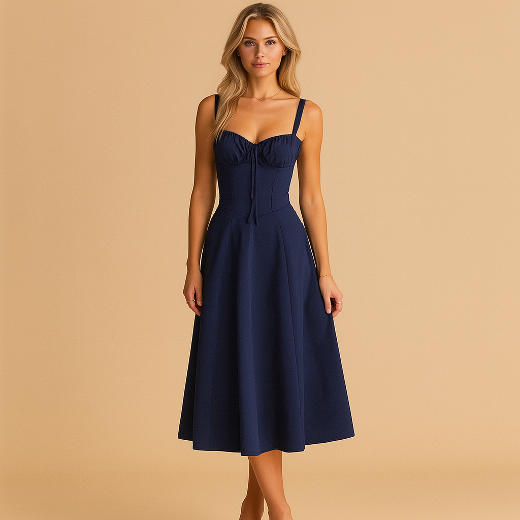 Stijlvolle taille jurk