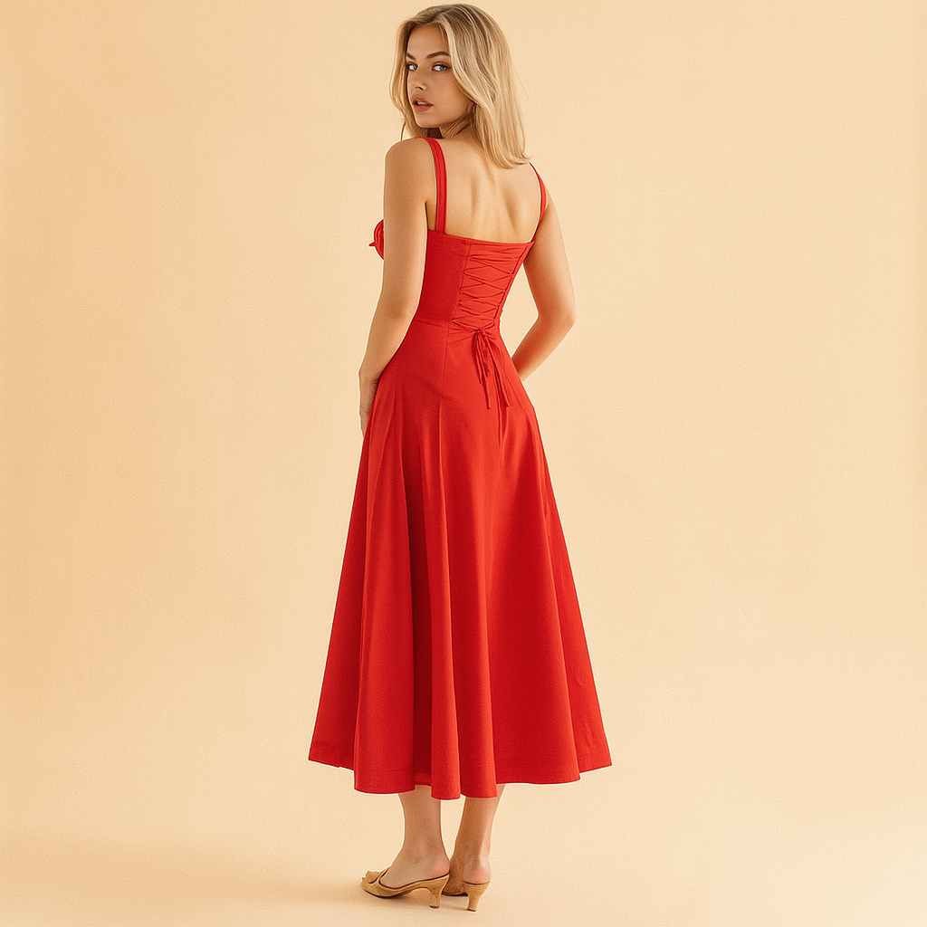 Stijlvolle taille jurk