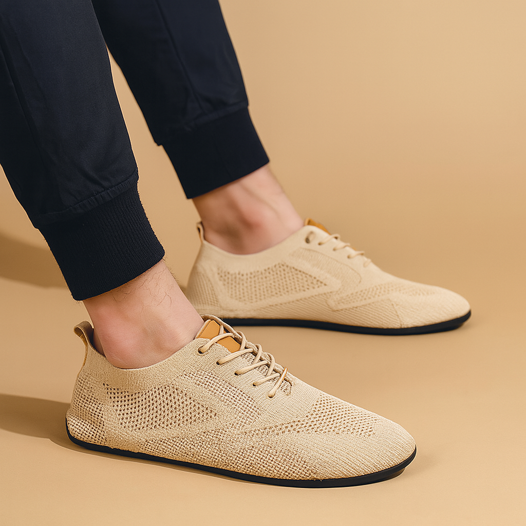 Lichtgewicht Ademend Mesh Instappers – Stijlvolle Veterschoenen voor Dames | Comfortabel voor Elke Dag