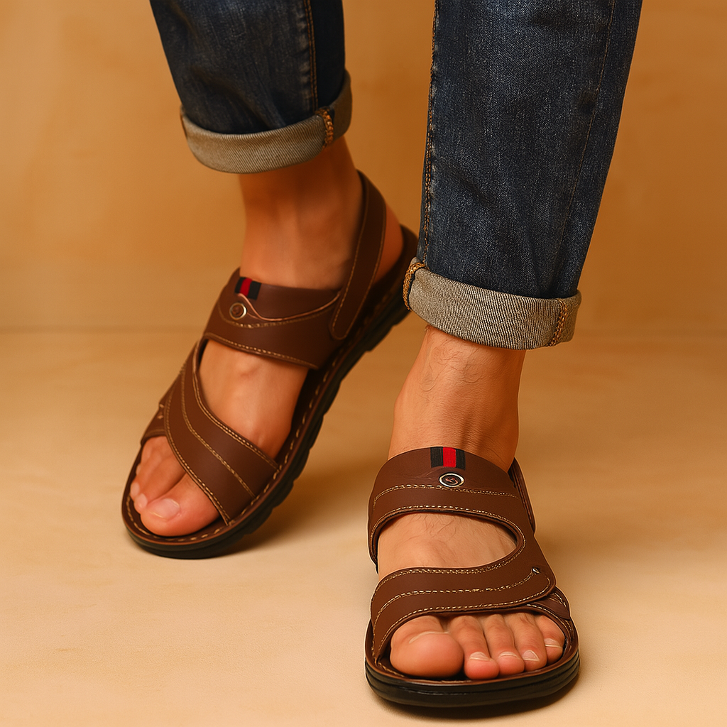 Heren Zomersandalen – Ademend en Verstelbaar voor Ultiem Comfort