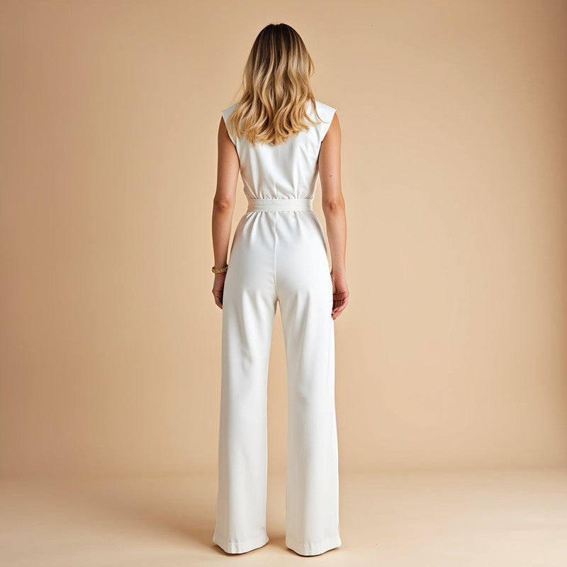 Mouwloze Jumpsuit – Elegant, Comfortabel en Moeiteloos Stijlvol